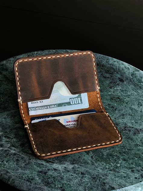 leather business card holder.